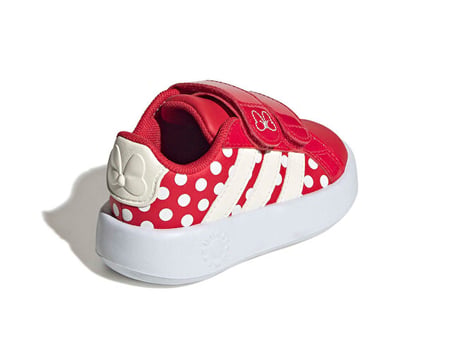 Adidas GRAND COURT DISNEY MINNIE MOUSE CF I Bebek Günlük Ayakkabı KI9184 Kırmızı
