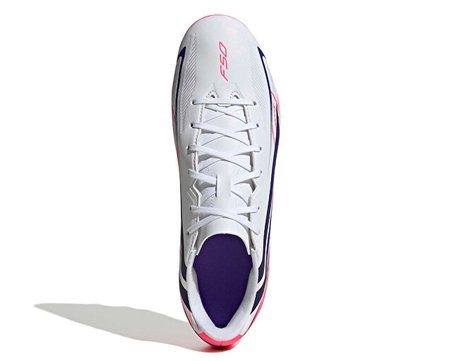 Adidas F50 HYPERFAST CLUB FG/MG Erkek Çoklu Çim Zemin Kramponu KJ0990 Beyaz
