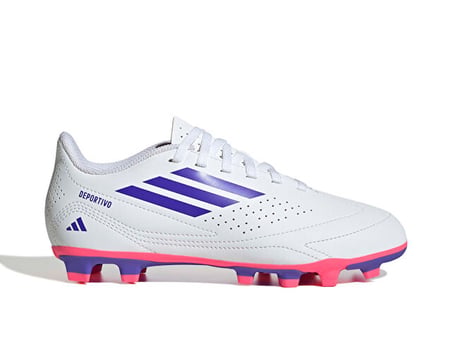 Adidas DEPORTIVO III FxG J Genç Çoklu Çim Zemin Kramponu KJ4452 Beyaz