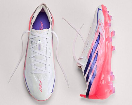 Adidas F50 HYPERFAST PRO FG Unisex Çim Zemin Kramponu KJ3438 Beyaz