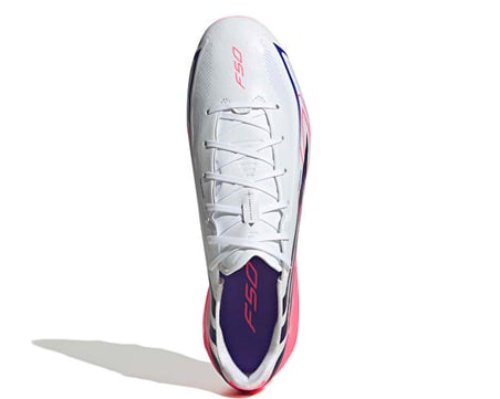 Adidas F50 HYPERFAST LEAGUE AG Erkek Sert Zemin Kramponu HP7167 Beyaz