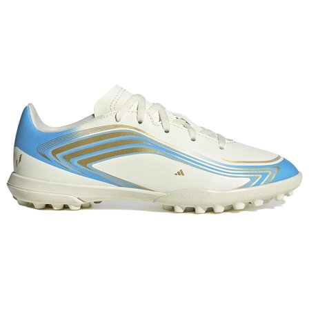 F50 Messi Club Tf J Çocuk Mavi Halı Saha Ayakkabısı KK1380