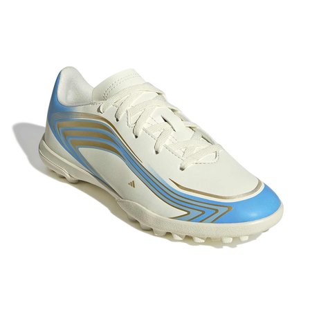 F50 Messi Club Tf J Çocuk Mavi Halı Saha Ayakkabısı KK1380
