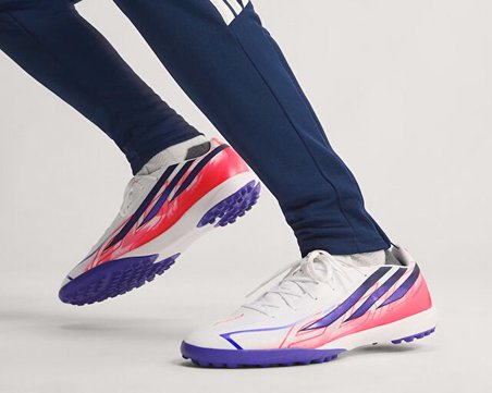 Adidas F50 HYPERFAST LEAGUE TF Erkek Halı Saha Ayakkabısı KJ3434 Beyaz