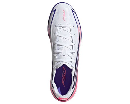 Adidas F50 HYPERFAST LEAGUE TF Erkek Halı Saha Ayakkabısı KJ3434 Beyaz