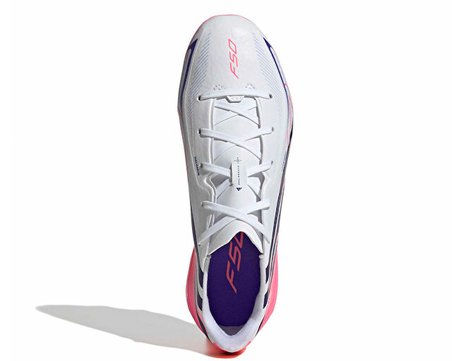 Adidas F50 HYPERFAST LEAGUE FG J Genç Çim Zemin Kramponu KK1397 Beyaz