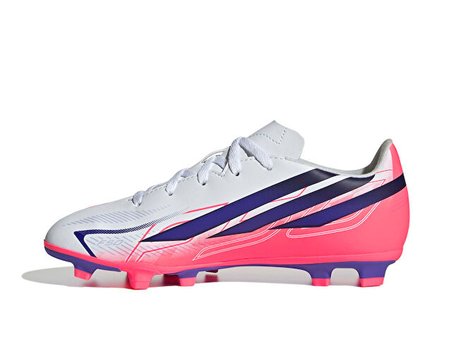 Adidas F50 HYPERFAST CLUB FG/MG J Genç Çoklu Çim Zemin Kramponu KK1308 Beyaz