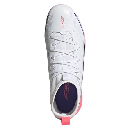 F50 Hyperfast League Mid Fg J Çocuk Beyaz Futbol Krampon KK1316