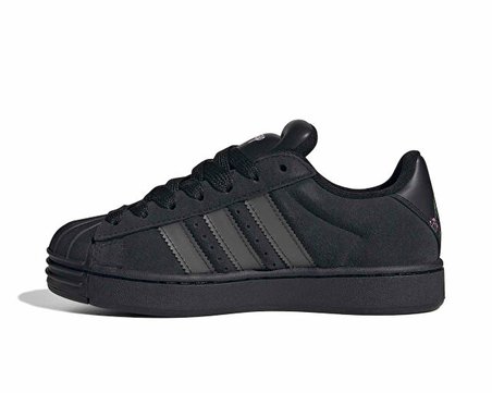Adidas SUPERSTAR ST J Genç Günlük Ayakkabı KH9511 Siyah