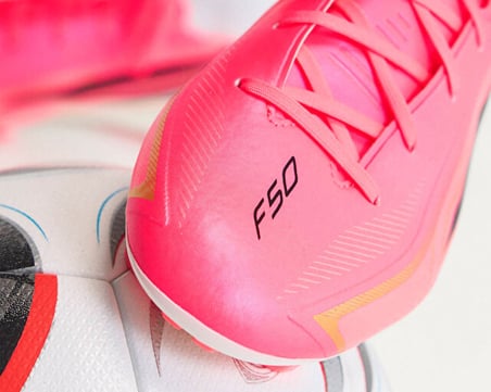 Adidas F50 HYPERFAST LEAGUE FG Erkek Çim Zemin Kramponu IH9346 Turuncu