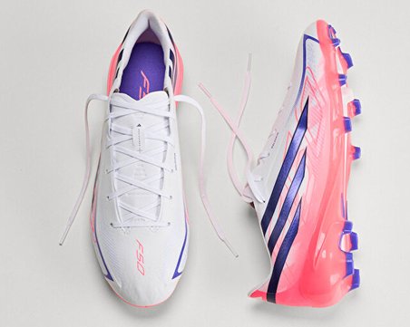 Adidas F50 HYPERFAST LEAGUE FG Erkek Çim Zemin Kramponu KJ3412 Beyaz
