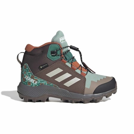 Adidas Çocuk Koşu - Yürüyüş Ayakkabı Terrex Mid Gtx Minecraft K Kk1756 