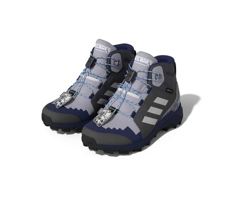 KK1755-K adidas Terrex Mıd Gtx Mınecraft K Kadın Bot Ve Çizme Antrasit