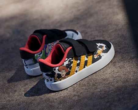 Adidas VL COURT TOY STORY  CF I Bebek Günlük Ayakkabı KI9177 Beyaz