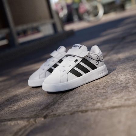 Adidas KH9781 Grand Court 3.0 Küçük Kız Çocuk Ayakkabı 