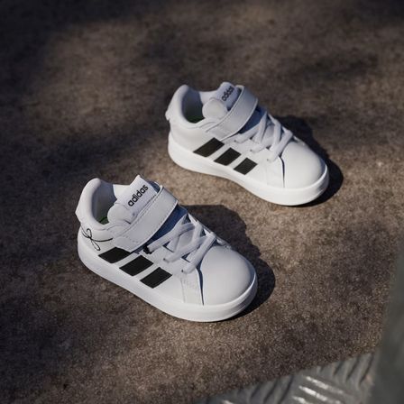 Adidas KH9781 Grand Court 3.0 Küçük Kız Çocuk Ayakkabı 