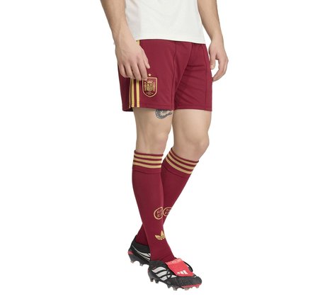JN4399-E adidas  İspanya 26 Deplasman Erkek Şort Ve Kapri Bordo