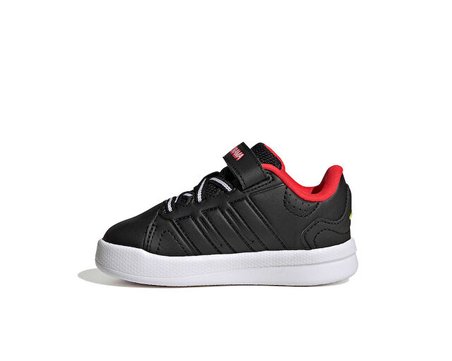 Adidas LIGHTORAMA COURT EL I Bebek Günlük Işıklı Ayakkabı KJ7002 Siyah