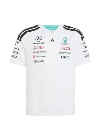 Adidas Beyaz Erkek Çocuk Baskılı Forma KF0164 MER DR JSY Y