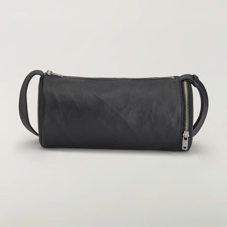 adidas KD0169 Y-3 BARREL BAG Deri Varil Çanta