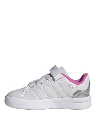 Adidas KI6539 LIGHTORAMA COURT EL C Gri Kız Çocuk Yürüyüş Ayakkabısı