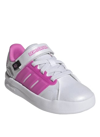Adidas KI6539 LIGHTORAMA COURT EL C Gri Kız Çocuk Yürüyüş Ayakkabısı