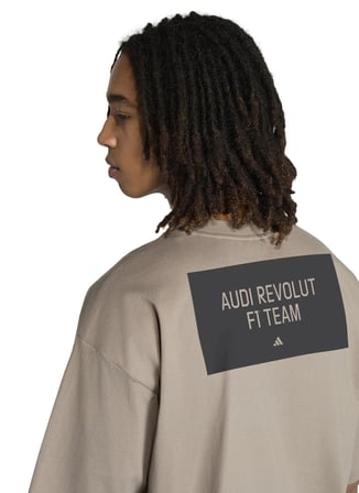 Adidas KE6790 AU EF GR I SS Kahverengi Bisiklet Yaka Fit Baskılı Erkek T-Shirt