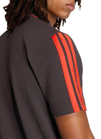 Adidas KE6785 AU DNA P SS M Siyah Polo Yaka Erkek T-Shirt