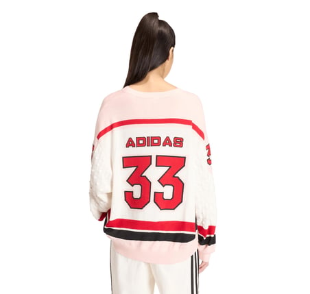 KS6458-K adidas Os Jersey Kadın Sweatshirt Pembe