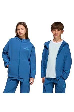 adidas J Z.N.E. WV CU Çocuk  Mavi  Ceket KG1003