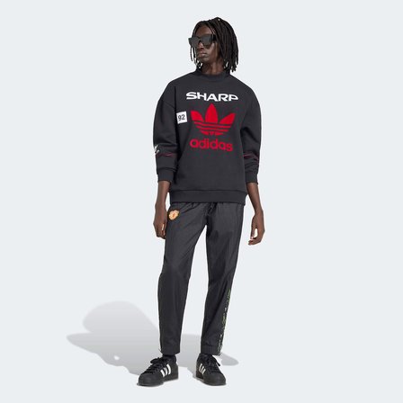 adidas Manchester United FC Erkek Siyah Sweatshirt