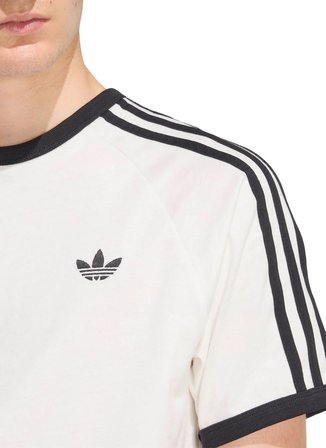 adidas KE3537 3S TEE Beyaz Bisiklet Yaka Normal Düz Erkek T-Shirt
