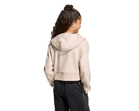 Adidas Jg An 3S Ft Fz Çocuk Günlük Ceket KB6984 Krem