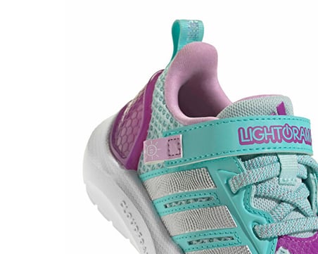 Adidas LIGHTORAMA RNR EL I Bebek Günlük Işıklı Ayakkabı KJ9720 Yeşil