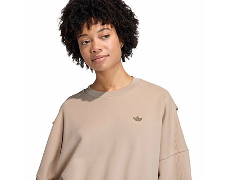 Adidas P Ess Os Crw Kadın Günlük Sweatshirts KC8866 Haki