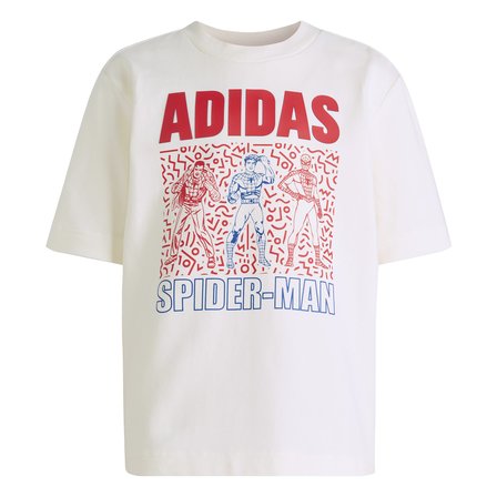 adidas LK MRVL SM T Çocuk Beyaz Tişört JZ3567
