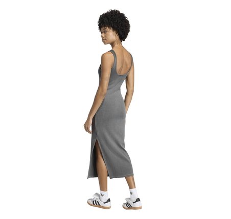 KE3163-K adidas Ess Rıb Dress Kadın Elbise - Etek Siyah