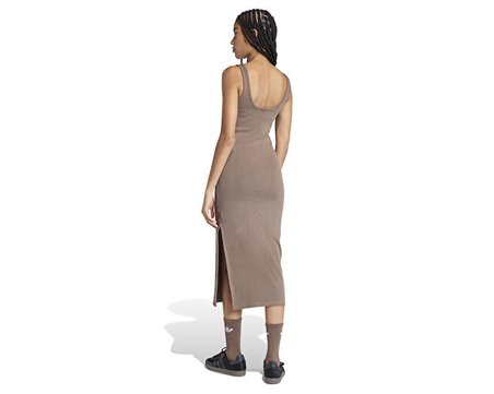 Adidas Ess Rib Dress Kadın Günlük Elbise KE3167 Kahverengi