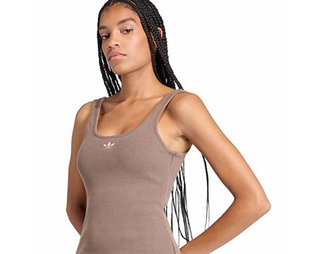 Adidas Ess Rib Dress Kadın Günlük Elbise KE3167 Kahverengi