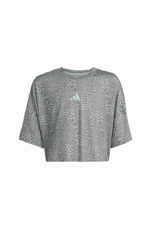 adidas Çocuk  Yeşil  T-shirt JG SPI AOP TEE KB6926