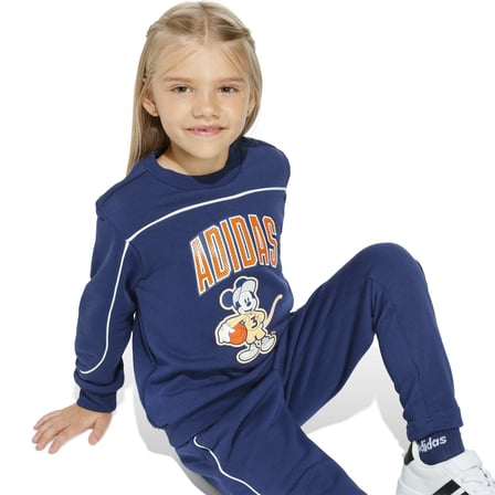 adidas LK DY MM JOG Çocuk Mavi Eşofman Takımı JZ3560
