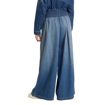 KE1071-K adidas P Ess Denım Tp Kadın Pantolon Mavi