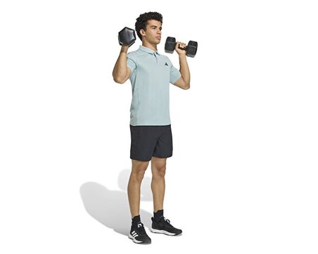 Adidas We Bas Polo Erkek Antrenman Polo Tişörtü KD5438 Yeşil