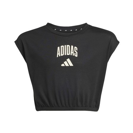 adidas JG CLGT TEE Çocuk Siyah Tişört KC4590