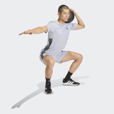 adidas Workout Essentials Erkek Gri Tişört (KC5286)