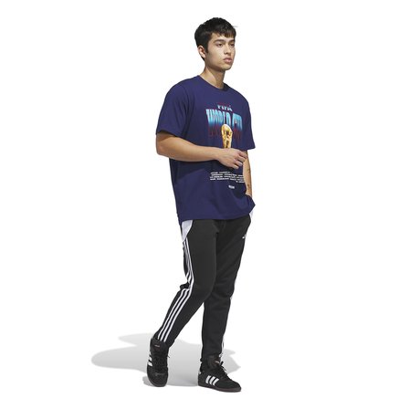 World Cup 26 Tour Graphic 2 Erkek Lacivert Futbol T-Shirt KH3680