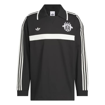 adidas RUGBY POLO Erkek Siyah Tişört JZ6967