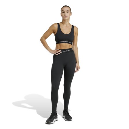 adidas Q1 HYG 1/1 L Kadın Siyah Tayt KC7673