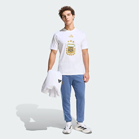 adidas JZ6299 AFA DNA GR TEE Erkek Arjantin Graphic Tişört
