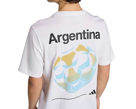 Adidas Arg Tng G T Erkek Futbol Tişörtü KB9499 Beyaz